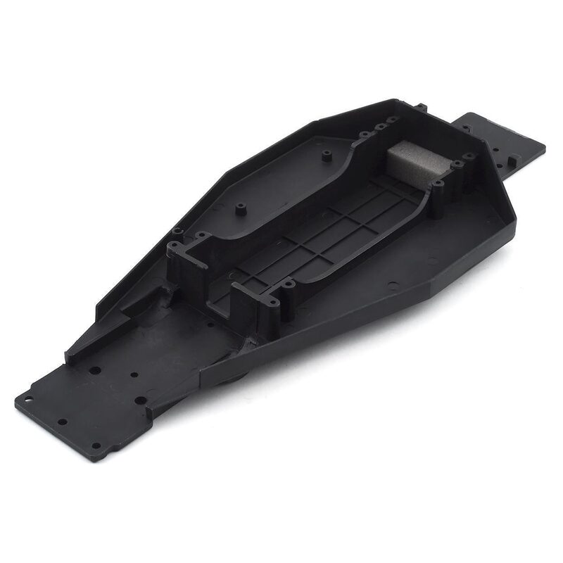 Traxxas Lower Chassis (Black) (166mm Batt Comp) (For #3725R ESC Plate) TRA3722X - tra3722x-jpg Traxxas Lower Chassis (Black) (166mm Batt Comp) (For #3725R ESC Plate) TRA3722X