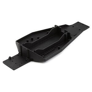 Traxxas Lower Chassis (Black) (166mm Batt Comp) TRA3728