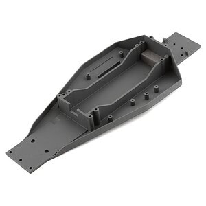 Traxxas Lower Chassis (Gray) (166mm Batt Comp) TRA3728A