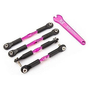 Traxxas Turnbuckles Alum (Pink) Camber Links F 39mm R 49mm (2 Each) TRA3741P