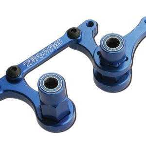 Traxxas Steering Bellcranks Drag Link (Blue 6061-T6 Alum) w/Bearings TRA3743A