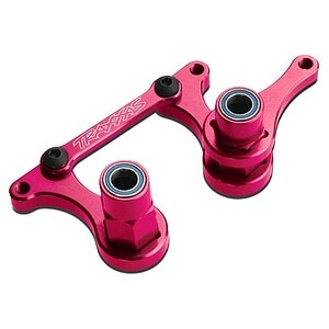 Traxxas Steering Bellcranks Drag Link (Pink 6061-T6 Alum) w/Bearings TRA3743P