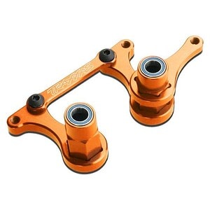 Traxxas Steering Bellcranks Drag Link (Orange 6061-T6 Alum) w/Bearings TRA3743T