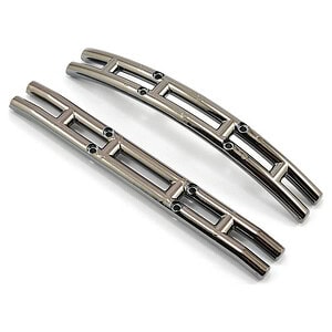 Traxxas Bumpers black chrome (f&r) TRA3926