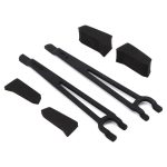 Traxxas Battery Hold Downs (Left/Right) (2) w/Foam Spacers (Tall Multi-Cell) TRA3927X