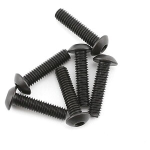 Traxxas Screws 4x16mm button-head machine (hex drive) (6) TRA3933