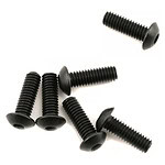 Traxxas Screws 4x12mm button-head machine (hex drive) (6) TRA3937