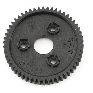 Durable black plastic gear designed for remote control cars, ideal for RC car upgrade parts.