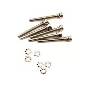 Traxxas Screws 3x28mm cap-head machine (hex drive) (6)/ 3x6mm ELW (6) TRA3963