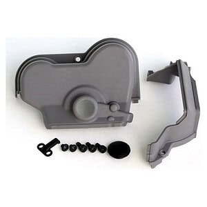 Traxxas Gear Cover Upper/Lower (1) / Dust Plug TRA3977R