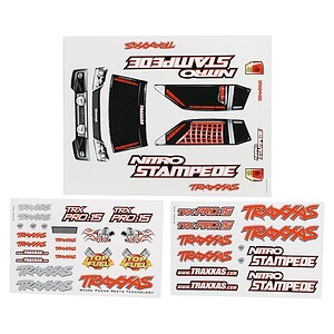 Traxxas Decal sheets Nitro Stampede TRA4113X