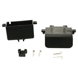 Traxxas Bumper (rear)/ battery box/ body clips (2) TRA4132