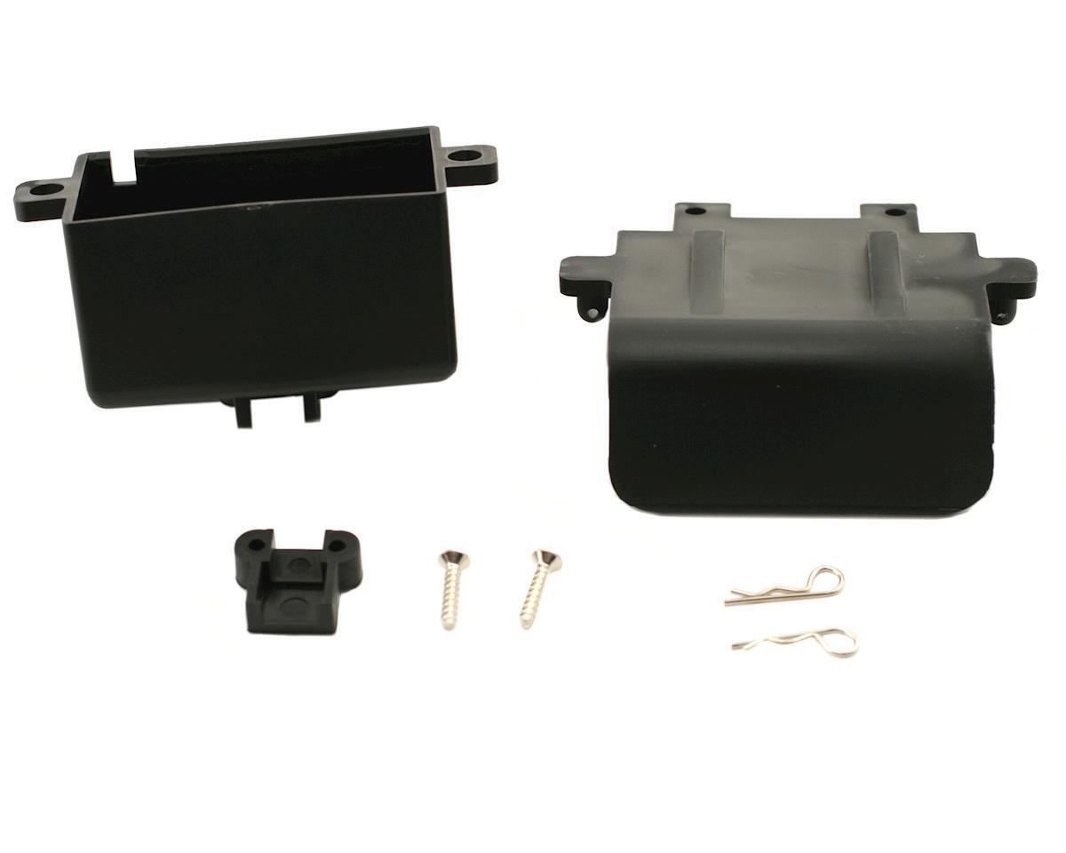 Traxxas Bumper (rear)/ battery box/ body clips (2) TRA4132