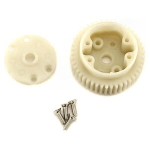 Traxxas Differential gear (45-tooth)/ side cover plate and screws TRA4181