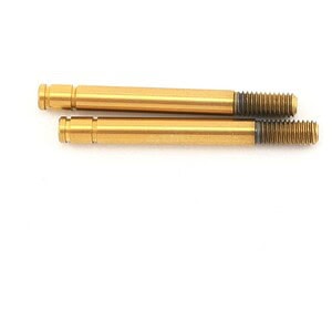 Traxxas Shock shaft hardend steel Titanium Nitride coated (29mm) (front) (2) TRA4261T