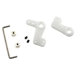 Traxxas Bellcranks (l&r)/ 1.5mm wire draglink/ 1.5mm set screw collars (2) TRA4343