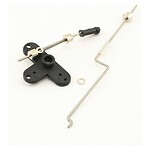 Traxxas Throttle and brake rods/ hardware (for slide carb) TRA4484