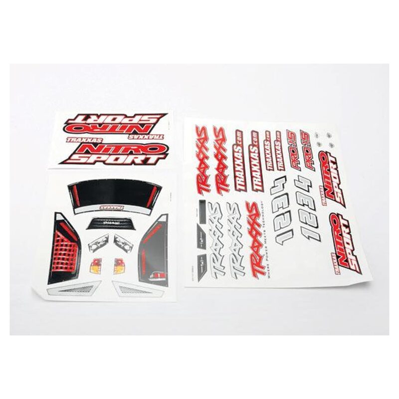Traxxas Decal sheets Nitro Sport TRA4513R