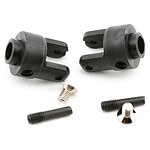 Traxxas Differential output yokes black (2)/ 3x5mm countersunk screws (2)/ screw pin (2) TRA4628R