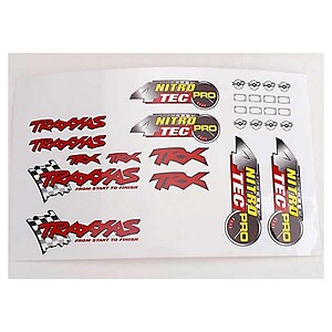 Traxxas Decal sheet Nitro 4-Tec Pro TRA4814