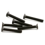Traxxas Screw 3x20 countersunk machine (hex drive) (6) TRA4857