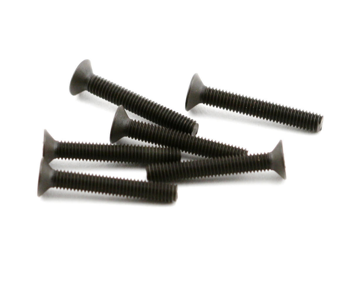 Traxxas Screw 3x20 countersunk machine (hex drive) (6) TRA4857