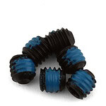 Traxxas Screws set (grub) 4mm (6) (w/ threadlock) TRA4897