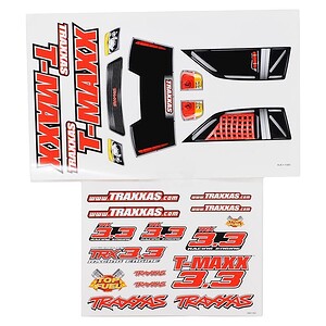 Traxxas Decal sheets T-Maxx 3.3 (long wheelbase) (model 4908) TRA4920X