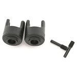 Traxxas Differential output yokes (Heavy-duty) (2)/ set screw yoke pins M4/10 (2) TRA4928X
