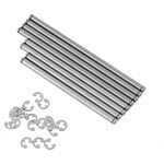 Traxxas Suspension pin set stainless steel (w/ E-clips) TRA4939X