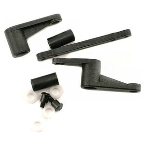 Traxxas Steering Bellcranks (2) w/Bushings & Draglink TRA4943