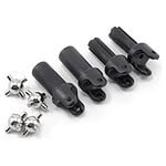 Traxxas Short Heavy Duty Half Shafts (External/Internal Splined) w/U-Joints TRA4949X