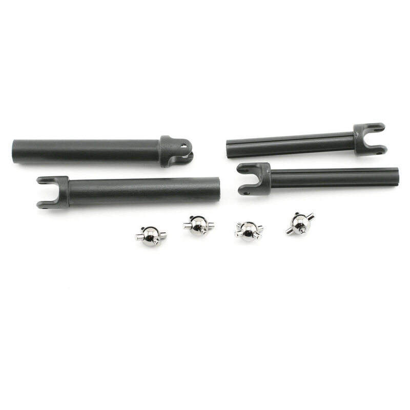Traxxas Long Heavy-Duty Half Shafts (External/Internal Splined) w/U-Joints TRA4951X - tra4951x-jpg Traxxas Long Heavy-Duty Half Shafts (External/Internal Splined) w/U-Joints TRA4951X