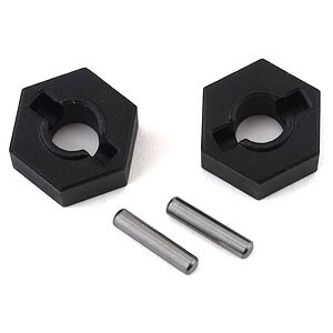 Traxxas Hex wheel hubs steel (2)/ axle pins (2.5x12mm) (2) TRA4954R
