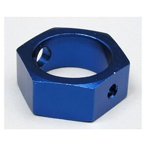 Traxxas Brake adapter hex aluminum (blue) TRA4966