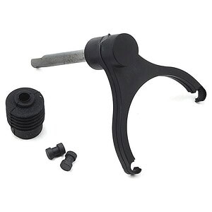Traxxas Shift fork-shaft/ shift fork pads (2)/ rubber shift shaft seal TRA4989