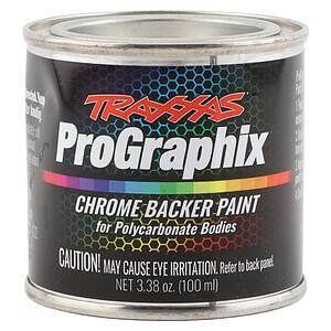 Traxxas Backing paint ProGraphix black acrylic (100mL) TRA5044