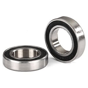 Traxxas Ball bearings black rubber sealed (12x21x5mm) (2) TRA5101A