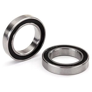 Traxxas Ball bearing black rubber sealed stainless (17x26x5mm) (2) TRA5107X