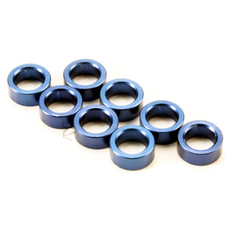 Traxxas Pushrod Spacer Aluminum (Blue) (Use w/5318/5318X & 5358) (8) TRA5133A