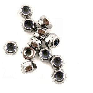 Traxxas Nuts 2.5mm nylon locking (12) TRA5158