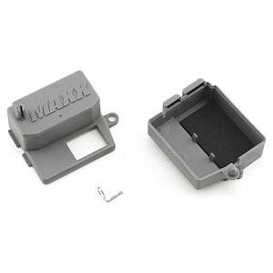 Traxxas Box receiver (upper and lower halves)/ clip (1)/ foam pad TRA5159
