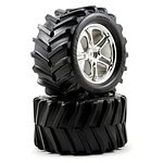 Traxxas Tires and wheels assembled glued  (2)