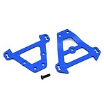 Traxxas Bulkhead tie bars front and rear (blue anodized aluminum) TRA5323