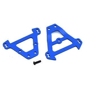 Traxxas Bulkhead tie bars front and rear (blue anodized aluminum) TRA5323