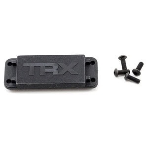 Traxxas Cover plate steering servo/ 3x8mm BCS (4) TRA5326X