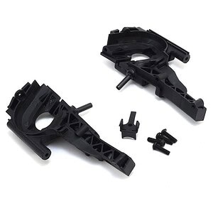 Traxxas Bulkhead front (L&R halves)/ diff retainer/ 4x14mm BCS (4) TRA5330