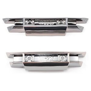 Traxxas Bumpers front and rear (black chrome) TRA5335X
