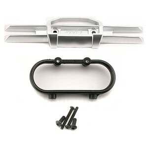 Traxxas Bumper rear/ Bumper mount rear/ 4x10mm BCS (2)/ 3x25mm BCS (2) TRA5336