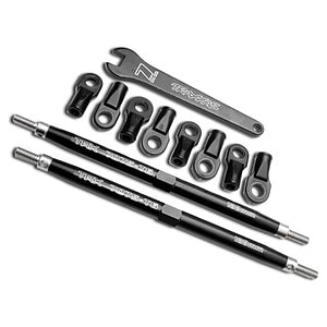 Traxxas Toe Links Revo (Tubes Black Alum) (128mm F/R) (2) TRA5338A